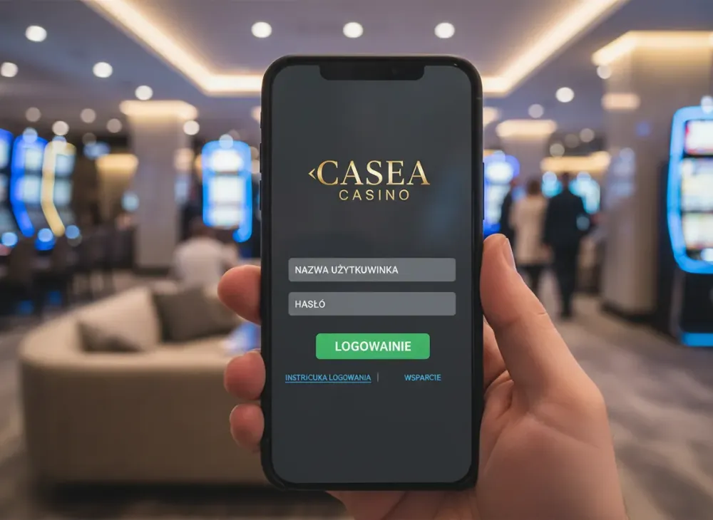 Casea casino login instrukcja logowania i wsparcie